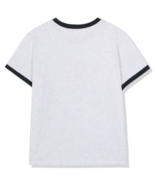 GUBIN（グビン）の「[シーズンオフ] (w) ベルベットレタリングリンガーティ（Tシャツ/カットソー・レディース・その他・SMALL/MEDIUM）」の2枚目の写真