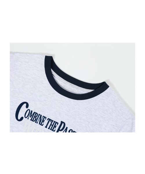 GUBIN（グビン）の「[シーズンオフ] (w) ベルベットレタリングリンガーティ（Tシャツ/カットソー・レディース・その他・SMALL/MEDIUM）」の3枚目の写真