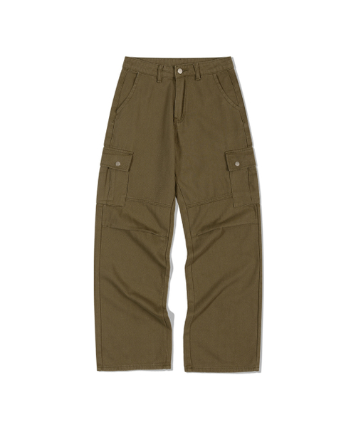MOAA(モア)の「サーマルワイドレックカーゴパンツ (カーキ)(その他パンツ・レディース・その他・SMALL/MEDIUM)」の2枚目の写真