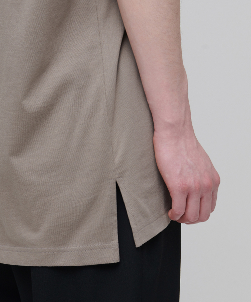 MUSINSA STANDARD（ムシンサスタンダード）の「オーバーサイズクルーネックTシャツ[ダスティベージュ]（Tシャツ/カットソー・メンズ・その他・MEDIUM）」の6枚目の写真