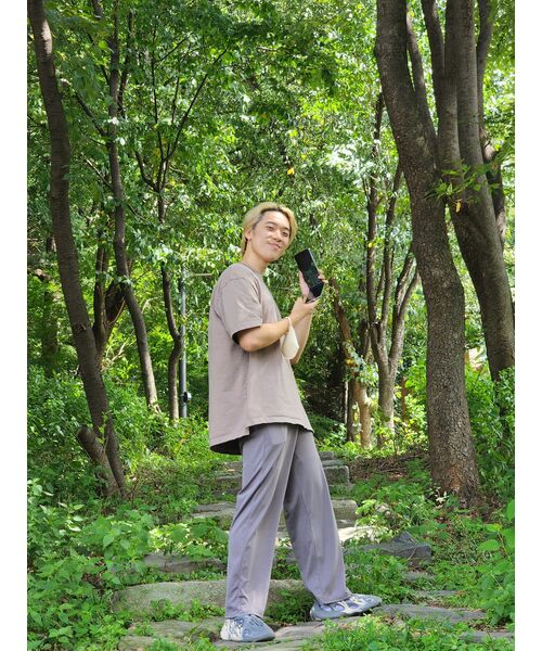 MUSINSA STANDARD（ムシンサスタンダード）の「オーバーサイズクルーネックTシャツ[ダスティベージュ]（Tシャツ/カットソー・メンズ・その他・MEDIUM）」の7枚目の写真