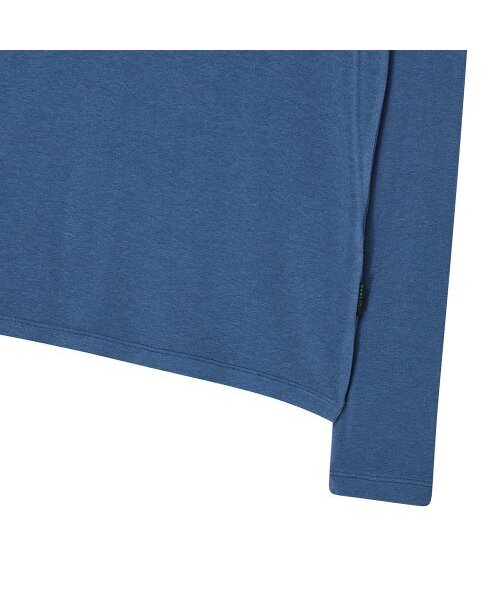 THE GREEN LAB（ザグリーンラボ）の「テンセルタートルネックTシャツ[グレイッシュブルー]（Tシャツ/カットソー・レディース・その他・FREE）」の5枚目の写真