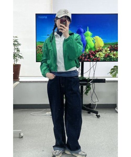 THE GREEN LAB（ザグリーンラボ）の「テンセルタートルネックTシャツ[グレイッシュブルー]（Tシャツ/カットソー・レディース・その他・FREE）」の13枚目の写真