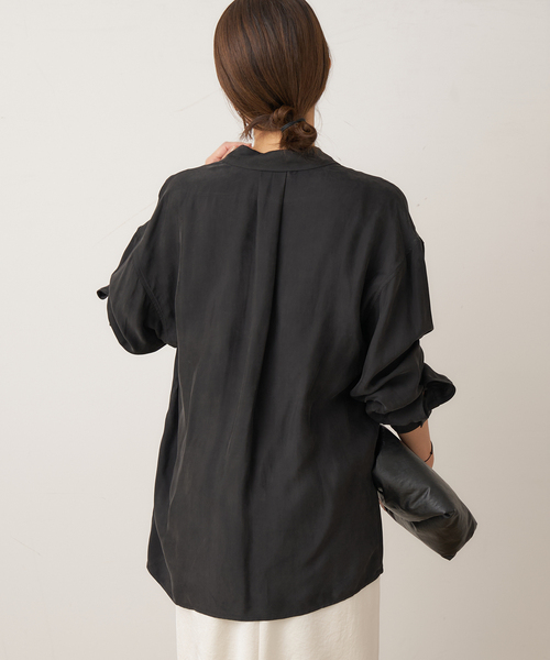 【新品】完売品　plage cupra nuance シャツ plage（プラージュ）の「cupra nuance シャツ（シャツ/ブラウス）」 - WEAR