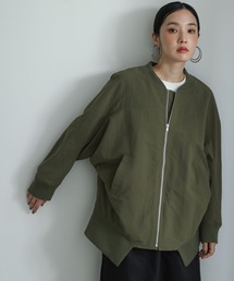 n'OrLABEL（ノアールレーベル）の「『前ドレープショートブルゾン』（ブルゾン）」