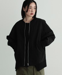 n'OrLABEL | 『前ドレープショートブルゾン』(ブルゾン)