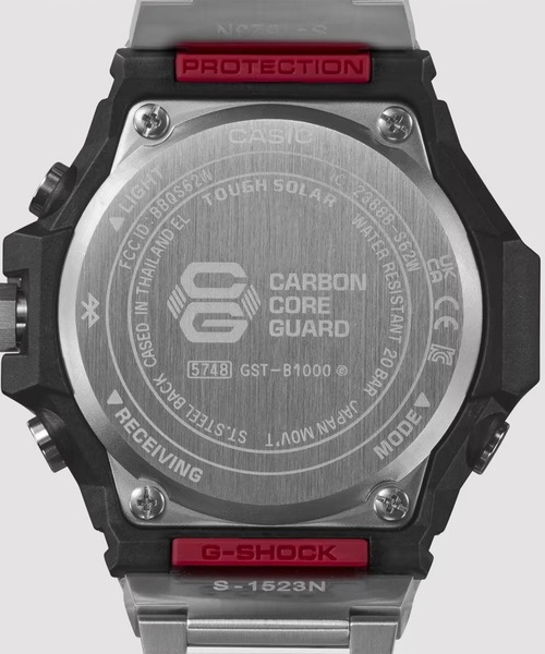 G-SHOCK（ジーショック）の「G-SHOCK/ジーショック 腕時計 G-STEEL GST-B1000D-1AJF（アナログ腕時計・メンズ・シルバー・FREE）」の6枚目の写真