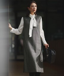 ICB（アイシービー）の「ウォッシャブルライトウール ワンピース（ドレス）」