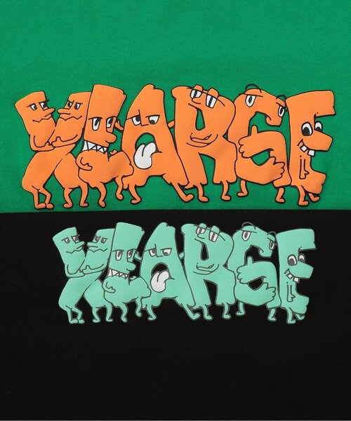 XLARGE KIDS（エクストララージキッズ）の「グラフィティロゴ長袖Tシャツ（Tシャツ/カットソー・キッズ・ブラック/グリーン・110cm/120cm/140cm/80ｃｍ/90cm/100cm/130cm）」の5枚目の写真