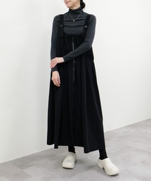 DOLLUPOOPS（ドールアップウップス）の「ギャザーフロントジップジャンパースカート（ジャンパースカート）」