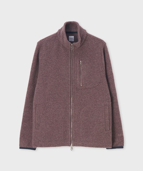 Paul Smith(ポールスミス)の「ボアフリース ジップアップブルゾン / 253508 679Z(ブルゾン・メンズ・パープル/ネイビー・MEDIUM/LARGE/X-LARGE)」の2枚目の写真
