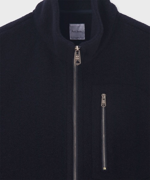 Paul Smith(ポールスミス)の「ボアフリース ジップアップブルゾン / 253508 679Z(ブルゾン・メンズ・パープル/ネイビー・MEDIUM/LARGE/X-LARGE)」の3枚目の写真