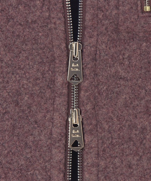 Paul Smith(ポールスミス)の「ボアフリース ジップアップブルゾン / 253508 679Z(ブルゾン・メンズ・パープル/ネイビー・MEDIUM/LARGE/X-LARGE)」の9枚目の写真