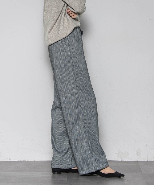 MAYSON GREY（メイソングレイ）の「【楽・美・軽】イージーワイドパンツ≪手洗い可能≫（その他パンツ・レディース・オフホワイト/グレー系その他/ブラウン・M）」の19枚目の写真