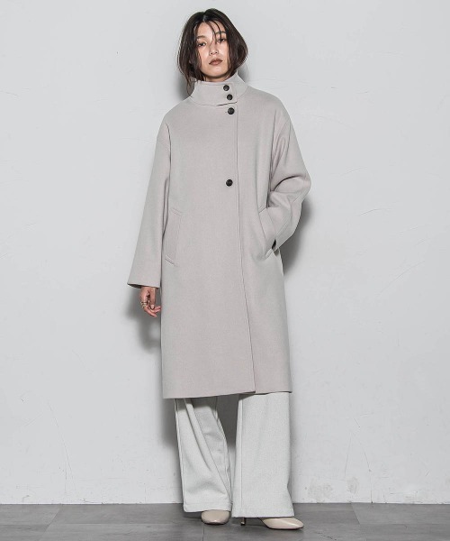 MAYSON GREY（メイソングレイ）の「【楽・美・軽】イージーワイドパンツ≪手洗い可能≫（その他パンツ・レディース・オフホワイト/グレー系その他/ブラウン・M）」の14枚目の写真