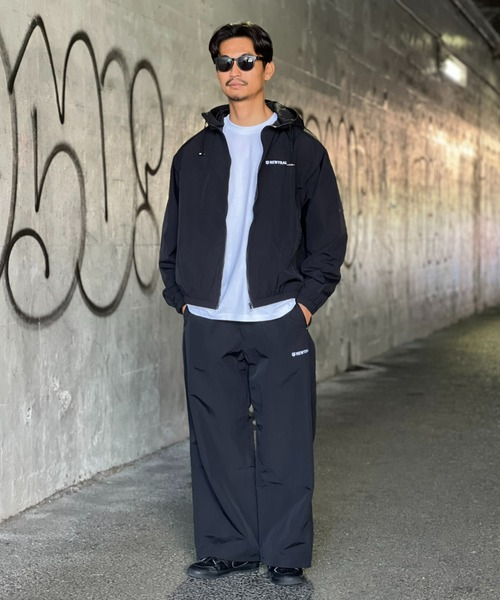NEWTRAL(ニュートラル)の「【NEWTRAL】NEWTRAL Embroidered Straight Pants(その他パンツ・メンズ・ブラック・X-LARGE/MEDIUM/LARGE)」の3枚目の写真