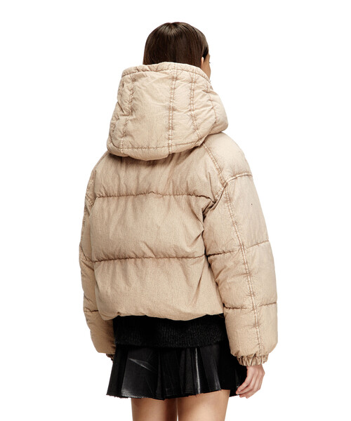 DIESEL（ディーゼル）の「ウィメンズ パファージャケット W-ILLEY-S2（ブルゾン・レディース・ライトブラウン・36/38/40/42）」の5枚目の写真