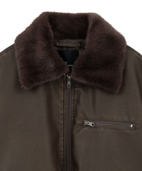 襟ファー脱着式G-1フライトジャケット（ブルゾン）｜CRAFT STANDARD