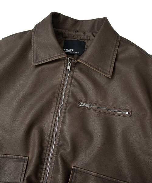 襟ファー脱着式G-1フライトジャケット（ブルゾン）｜CRAFT STANDARD