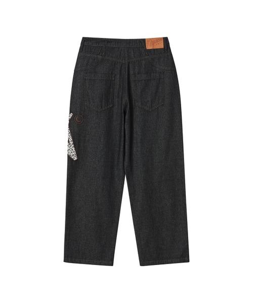 NYXX（エヌワイエックスエックス）の「LETTER N DENIM PANTS INDIGO（デニムパンツ・レディース・その他・MEDIUM/SMALL）」の3枚目の写真