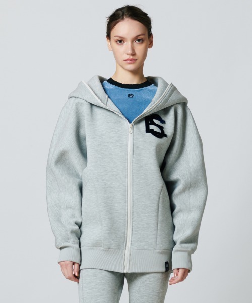 ESSENTIAL ダンボールロゴジップパーカー ダンボールロゴジップフーディー(WEB限定)（パーカー）｜ESSENTIAL