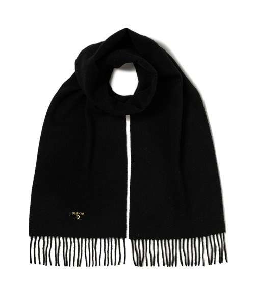 ラムズウール ソリッド マフラー（8色展開）（マフラー）｜Barbour