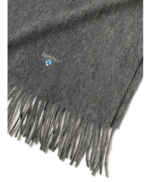 ラムズウール ソリッド マフラー（8色展開）（マフラー）｜Barbour
