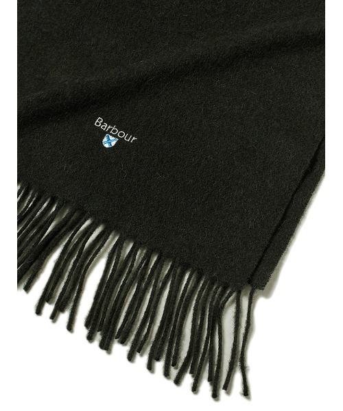 ラムズウール ソリッド マフラー（8色展開）（マフラー）｜Barbour