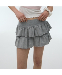 DEW CANCAN INNER PANTS MINI SKIRT - 2 COLOR