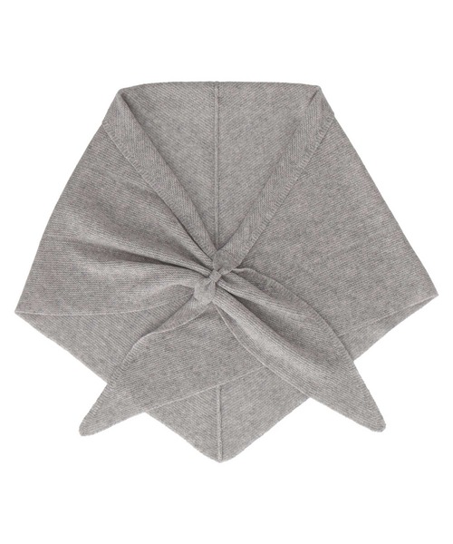 JILL STUART（ジルスチュアート）の「ウールトライアングルストール（ストール/ショール・レディース・ホワイト/ライトグレー/レッド・FREE）」の2枚目の写真