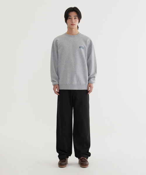 COVERNAT(カバーナット)の「スモールアーチロゴ スウェット メランジェグレー(スウェット・レディース・その他・X-SMALL/SMALL/MEDIUM/LARGE/X-LARGE/XX-LARGE)」の4枚目の写真