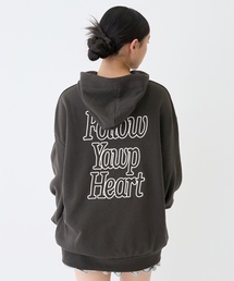 LOVETOXIC | 【LTXC】【綿100％】バックロゴチュニックパーカ(パーカー)