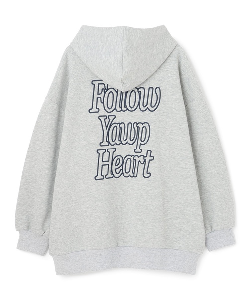 LOVETOXIC（ラブトキシック）の「【LTXC】【綿100％】バックロゴチュニックパーカ（パーカー・キッズ・チャコール/アイボリー/トップグレー/ピンク・S:140cm/L:160cm/M:150cm/130cm）」の10枚目の写真