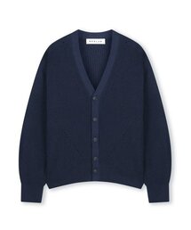 BESLOW（ビースロー）の「LOW GAUGE BULKY SHORT CARDIGAN NAVY（カーディガン/ボレロ）」