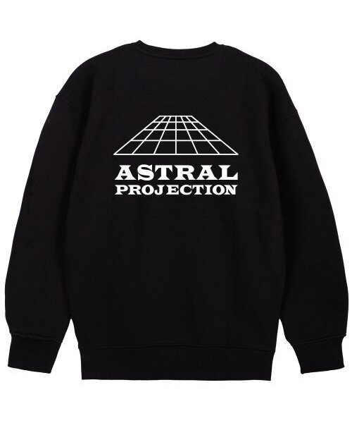 ASTRAL PROJECTION(アストラルプロジェクション)の「シグニチャーロゴルーズフィットスウェット_ブラック(スウェット・メンズ・その他・LARGE/MEDIUM/X-LARGE/XX-LARGE)」の1枚目の写真