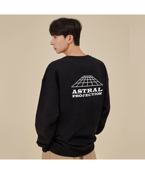 ASTRAL PROJECTION(アストラルプロジェクション)の「シグニチャーロゴルーズフィットスウェット_ブラック(スウェット・メンズ・その他・LARGE/MEDIUM/X-LARGE/XX-LARGE)」の4枚目の写真