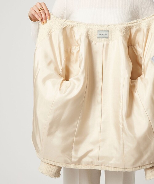 size SHORTあり］Bisentino ノーカラー ジャケット（ノーカラー