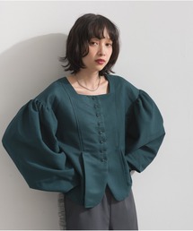 OandI（オーアンドアイ）の「ハ゛ルーンスリーフ゛ホ゜コホ゜コフ゛ラウス（シャツ/ブラウス）」