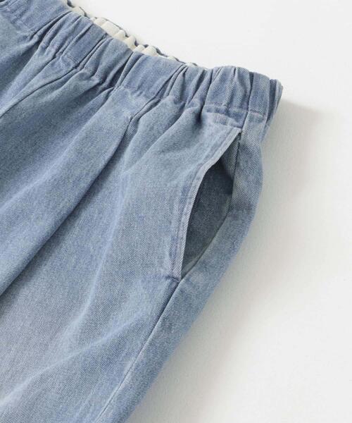 かぐれ（カグレ）の「フェードデニムイージーパンツ（デニムパンツ・レディース・ブラック系その他/ライトインディゴブルー・FREE）」の14枚目の写真