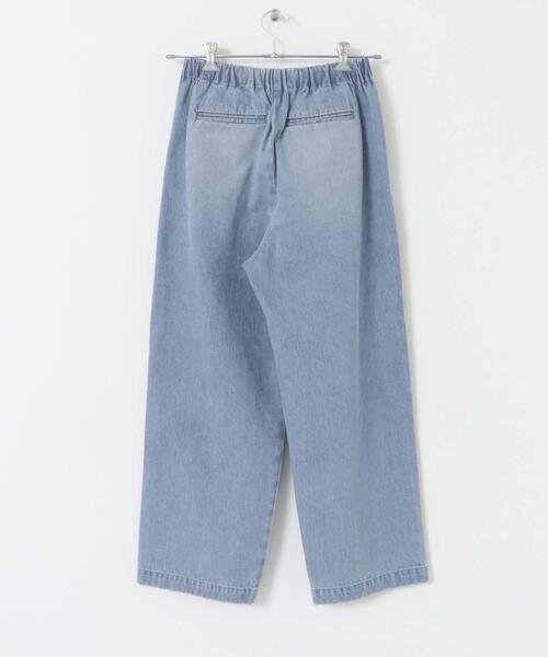 かぐれ（カグレ）の「フェードデニムイージーパンツ（デニムパンツ・レディース・ブラック系その他/ライトインディゴブルー・FREE）」の15枚目の写真