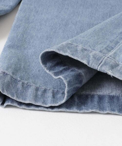 かぐれ（カグレ）の「フェードデニムイージーパンツ（デニムパンツ・レディース・ブラック系その他/ライトインディゴブルー・FREE）」の17枚目の写真