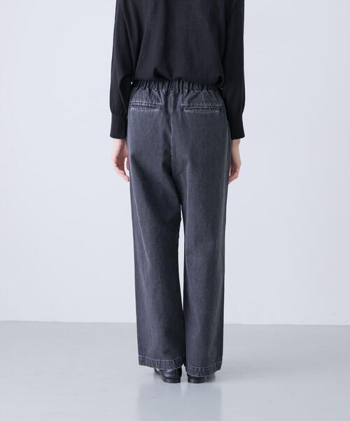 かぐれ（カグレ）の「フェードデニムイージーパンツ（デニムパンツ・レディース・ブラック系その他/ライトインディゴブルー・FREE）」の8枚目の写真