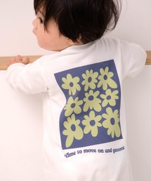 MAKE YOUR DAY | レトロフラワープリントファミリー長袖カバーオール(ロンパース)