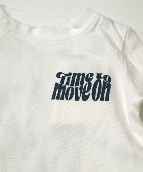 MAKE YOUR DAY(メイクユアデイ)の「レトロフラワープリントファミリー長袖カバーオール(ロンパース・キッズ・オフホワイト/ブラウン・70/80)」の11枚目の写真