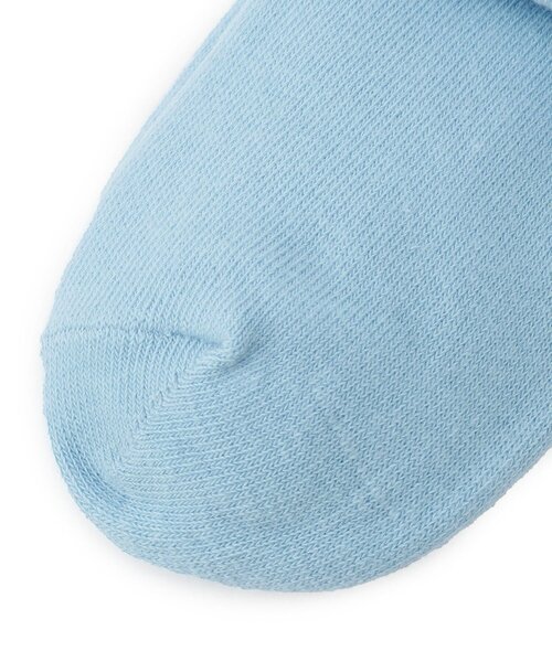 SHOO・LA・RUE（シューラルー）の「チュールフリルユニコーンクルー丈ソックス（ソックス/靴下・キッズ・アイボリー/サックスブルー/ブラック・75/79）」の4枚目の写真