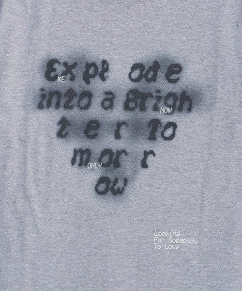 MAISON SPECIAL(メゾンスペシャル)の「Open Heart Layered T-Shirt/オープンハートレイヤードTシャツ(Tシャツ/カットソー・レディース・ライトイエロー/ブルー/グレー・FREE)」の14枚目の写真