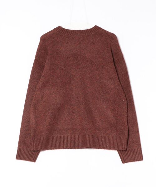 CUBE SUGAR（キューブシュガー）の「CUBE SUGAR/キューブシュガー　リサイクルPW ジャガードアニマル柄PO（スウェット・レディース・グレー/ブルー/ブラウン・FREE）」の16枚目の写真