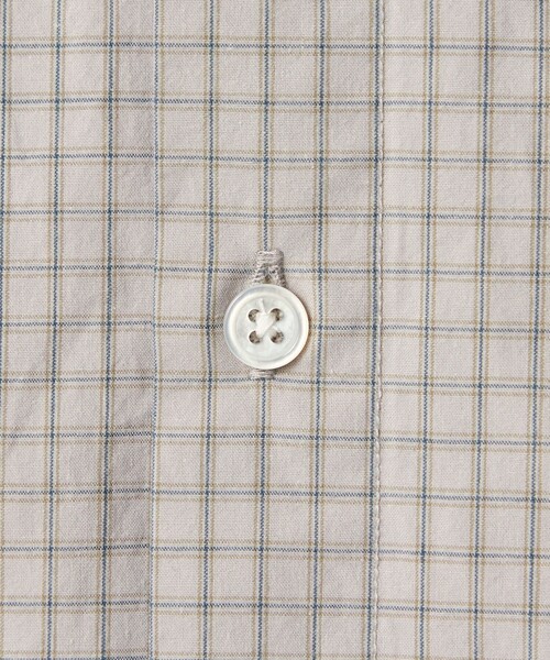 Steven Alan（スティーブンアラン）の「＜Steven Alan＞ ポプリン グラフチェック レギュラーカラー シャツ LOOSE（シャツ/ブラウス・メンズ・ライトグレー/コバルトブルー・S/M/L/XL）」の21枚目の写真