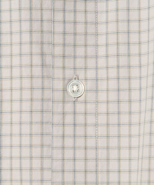 セール】<Steven Alan> ポプリン グラフチェック レギュラーカラー セール】<Steven Alan> ポプリン グラフチェック レギュラーカラー