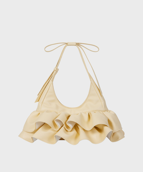 ALKI ALKA(アルキアルカ)の「Rivv Ruffle Bag (Butter)(ショルダーバッグ・レディース・イエロー・FREE)」の3枚目の写真